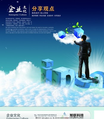 企业文化宣传海报